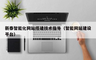 张北新泰智能化网站搭建技术指导（智能网站建设平台）